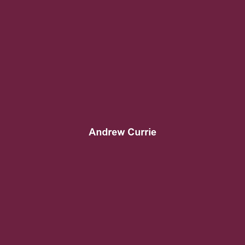 Andrew Currie