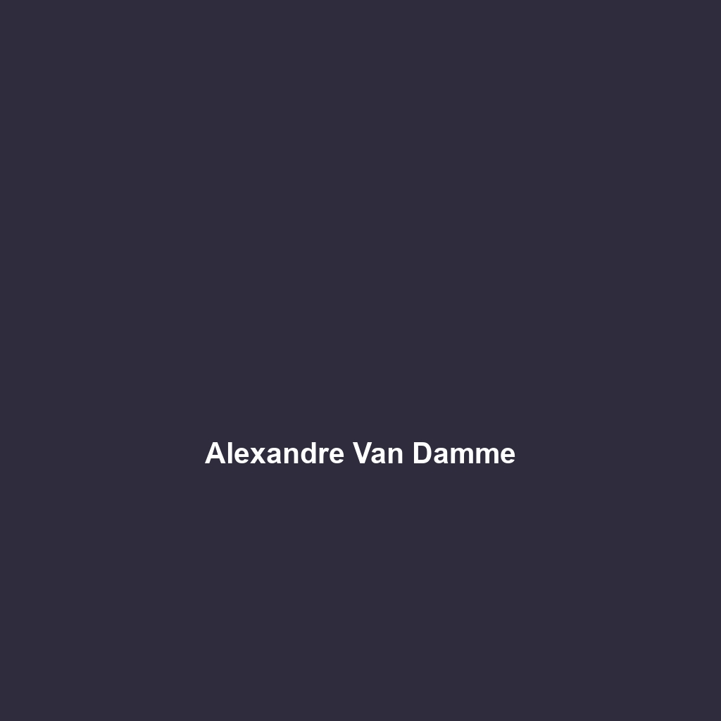 Alexandre Van Damme