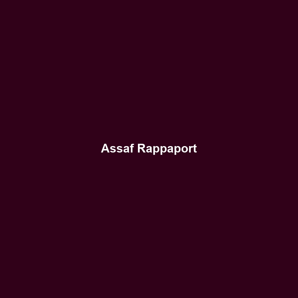 Assaf Rappaport