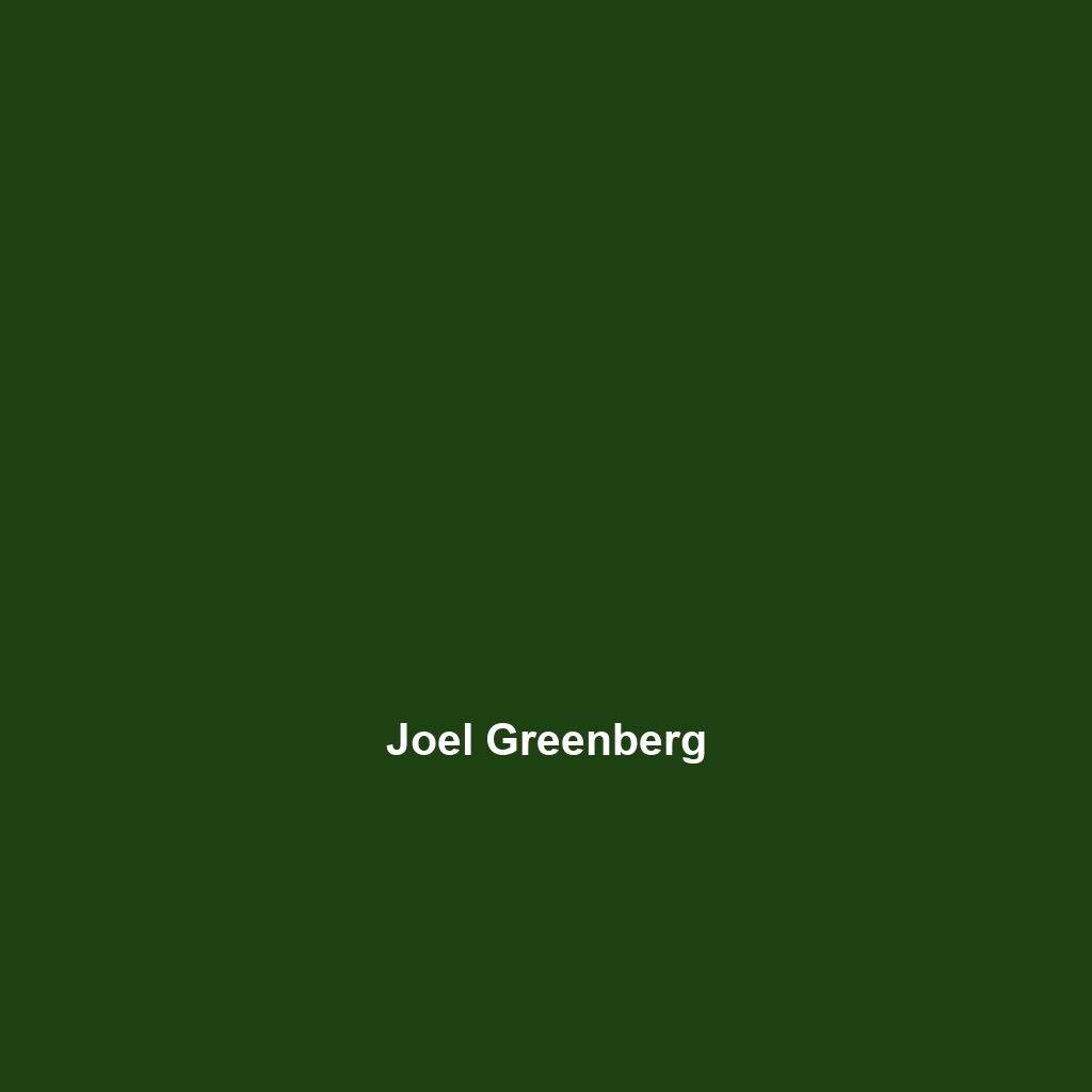 Joel Greenberg