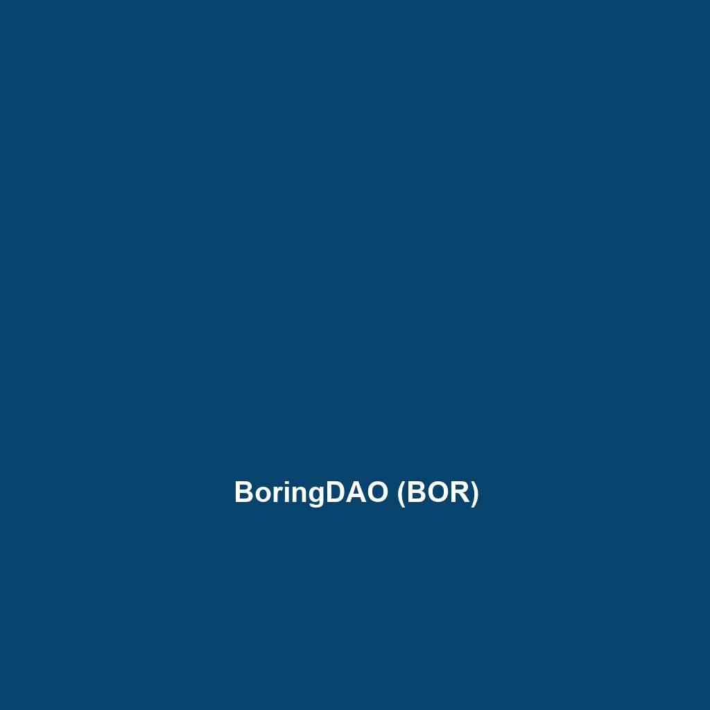 BoringDAO (BOR)