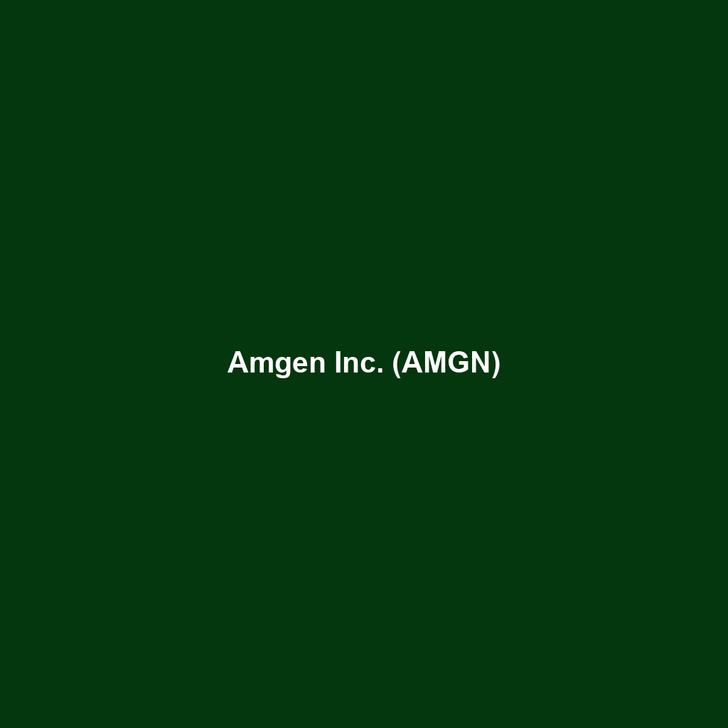 Amgen Inc. (AMGN)