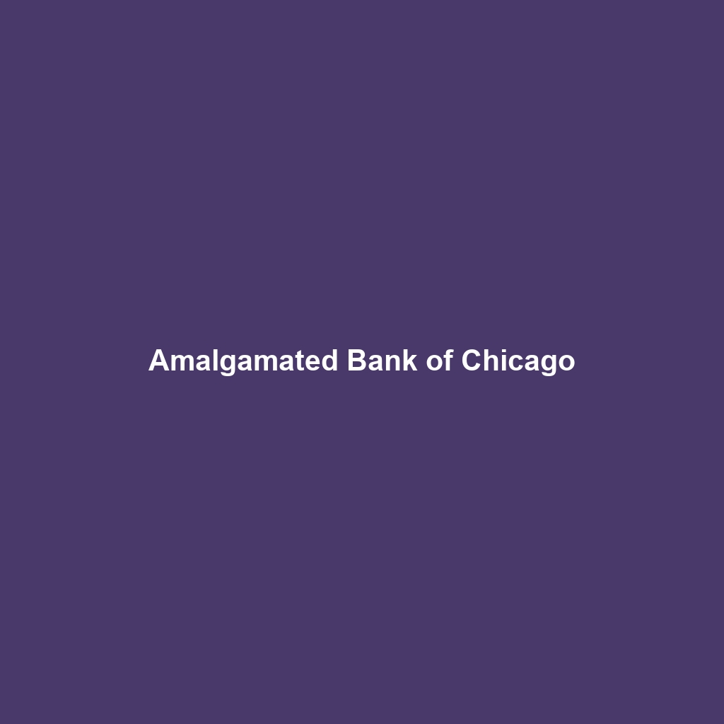 Amalgamated Bank of Chicago