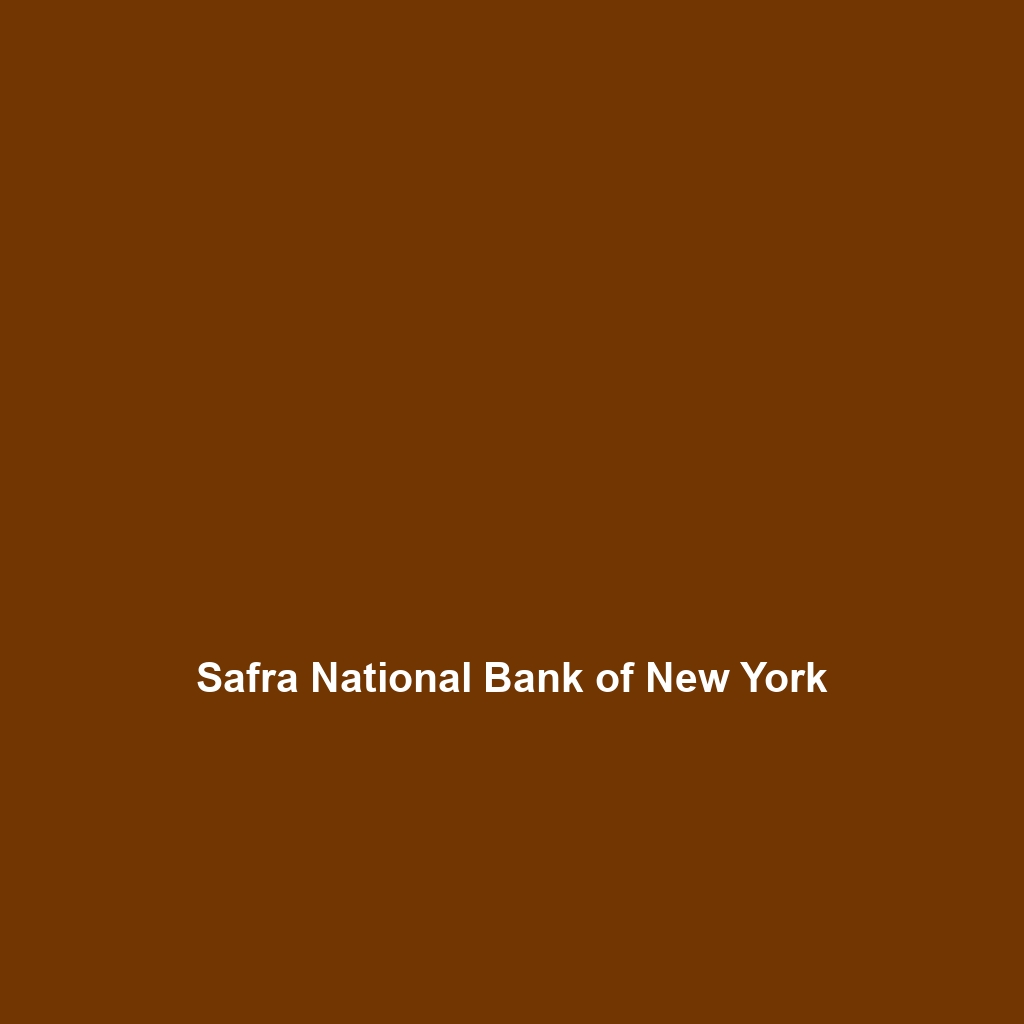 Safra National Bank of New York