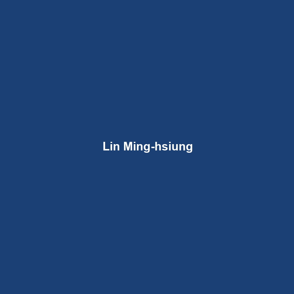 Lin Ming-hsiung