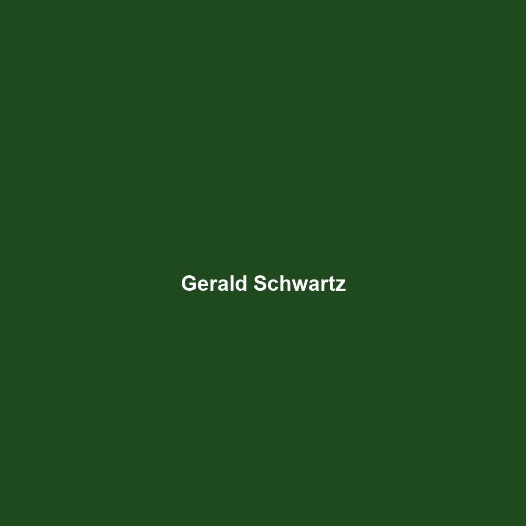 Gerald Schwartz