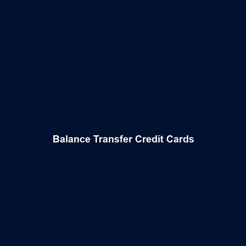 Balance Transfer Cards from Small Issuers