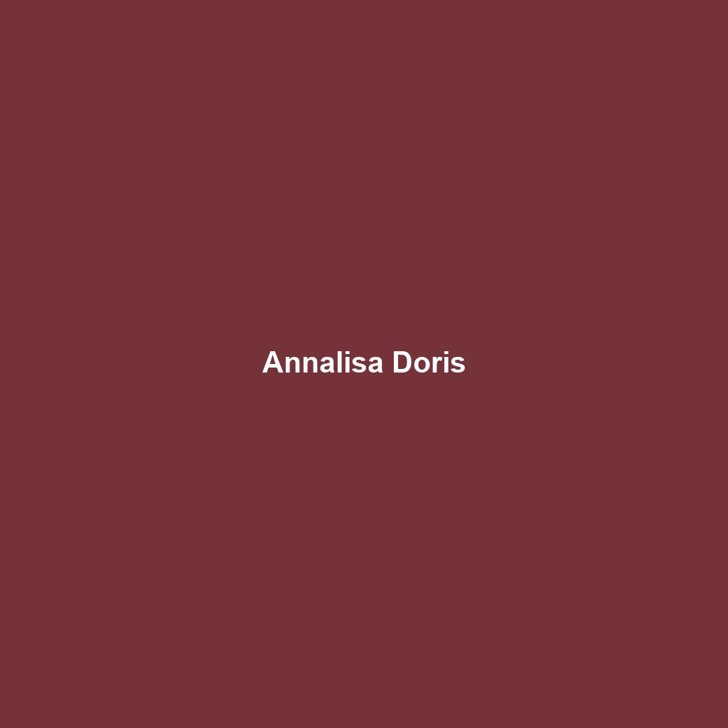 Annalisa Doris