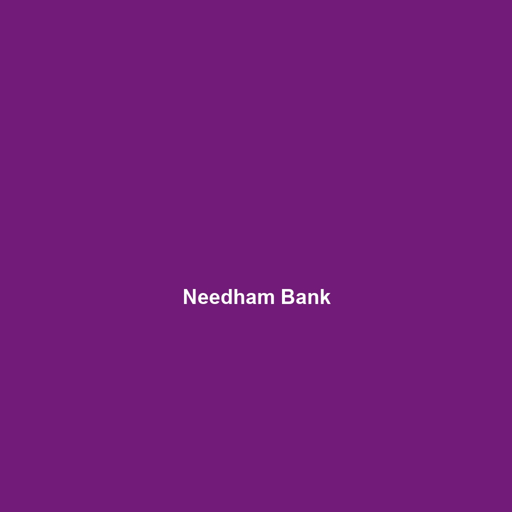 Needham Bank