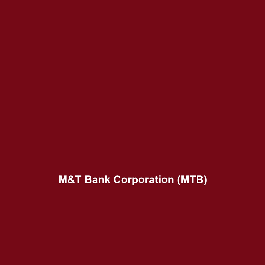 M&T Bank Corporation (MTB)