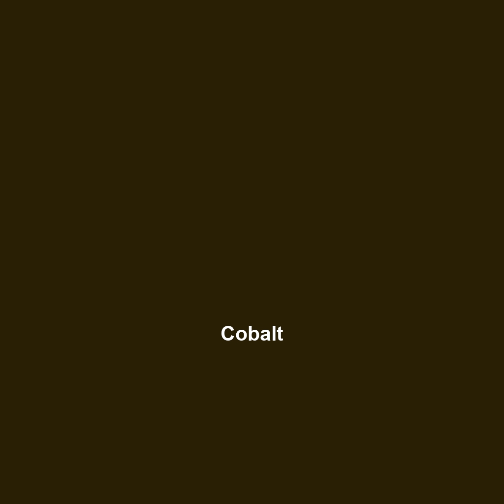 Cobalt